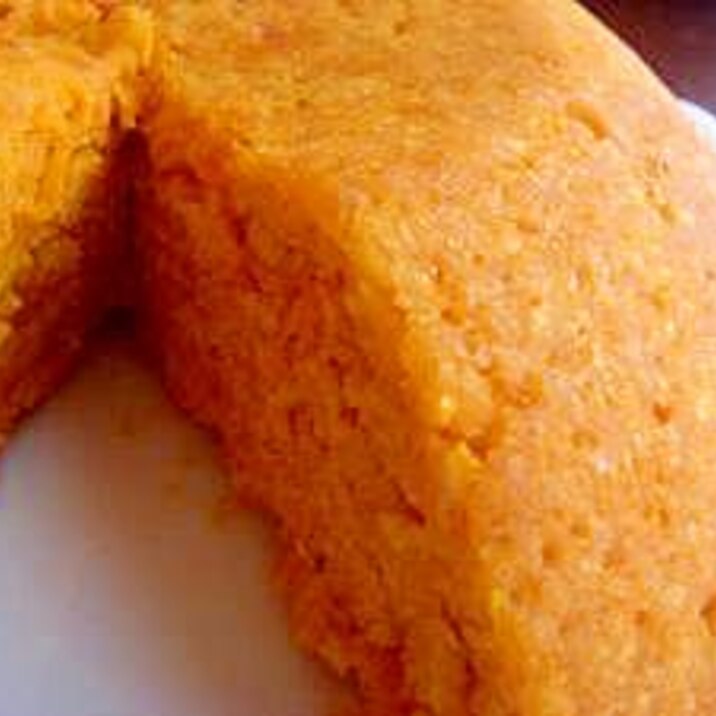 パン粉で作る。南瓜ケーキ